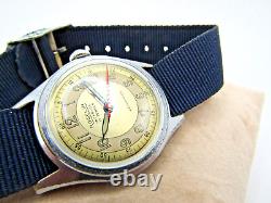 Vintage Rare J. Kalberman Rogelin Military Swiss 17 Jewel Winding Cal. 275 Watch