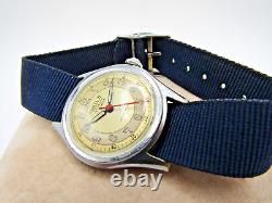 Vintage Rare J. Kalberman Rogelin Military Swiss 17 Jewel Winding Cal. 275 Watch