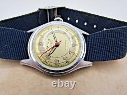 Vintage Rare J. Kalberman Rogelin Military Swiss 17 Jewel Winding Cal. 275 Watch