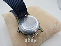 Vintage Rare J. Kalberman Rogelin Military Swiss 17 Jewel Winding Cal. 275 Watch