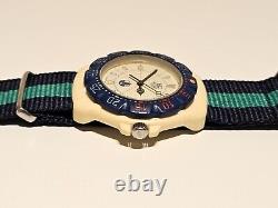 Vintage Rare Logo Diver Swiss Men's Quartz Watch Tag Heuer 385-513 Formula 1