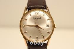 Vintage Rare Luxury Men's Swiss Gold Plated Mechanical Watch Gigandet 17 J