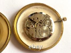 Vintage Rare MONDIA Saddam Hussein Award Swiss Made Mechanical Pocket Watch