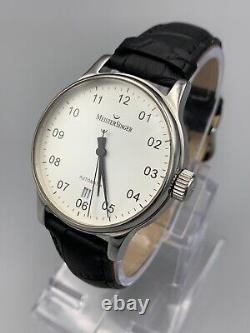 Vintage Rare Meister Singer Automatic Bm203 00541 25 Jewels Swiss Made Watch