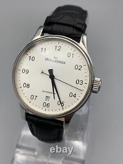 Vintage Rare Meister Singer Automatic Bm203 00541 25 Jewels Swiss Made Watch