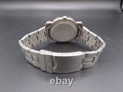 Vintage Rare Men's Swiss Army Brand Backlit Caliber Movement ISA 137 Jewel Watch