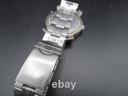 Vintage Rare Men's Swiss Army Brand Backlit Caliber Movement ISA 137 Jewel Watch