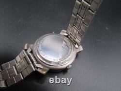 Vintage Rare Men's Swiss Army Brand Backlit Caliber Movement ISA 137 Jewel Watch