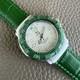 Vintage Rare Men's Zodiac Green Swiss Formula 200MM 713.82.63 Nice Running