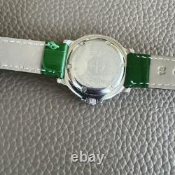 Vintage Rare Men's Zodiac Green Swiss Formula 200MM 713.82.63 Nice Running