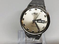 Vintage Rare Mido Oceanstar Quartz Swiss Made Mens Watch