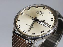 Vintage Rare Mido Oceanstar Quartz Swiss Made Mens Watch