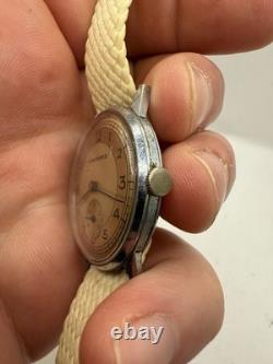 Vintage Rare Military Wwii Era Swiss Mechanical Watch Agir Watch