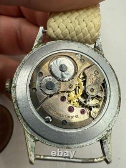 Vintage Rare Military Wwii Era Swiss Mechanical Watch Agir Watch
