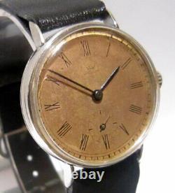 Vintage Rare Military Wwii Era Swiss Mechanical Watchwindsor # 91c