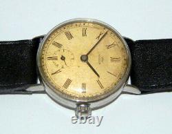 Vintage Rare Military Wwii Era Swiss Mechanical Watchwindsor # 91c