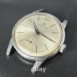 Vintage Rare Monico Incabloc Hand Watch Swiss Made 17 Jewels Automatic