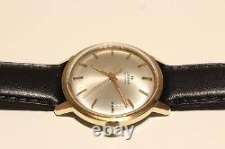 Vintage Rare Nice Classic Men's Swiss Gold Plated Automatic Watch Oebra 25 J