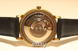 Vintage Rare Nice Classic Men's Swiss Gold Plated Automatic Watch Oebra 25 J