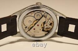 Vintage Rare Nice Classic Oversize 38mm Mechanical Men's Swiss Watch Doxa