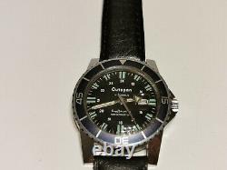 Vintage Rare Nice Diver Style Men's Swiss Mechanical Watch Outspan 17 Jewels