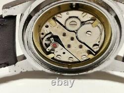 Vintage Rare Nice Diver Style Men's Swiss Mechanical Watch Outspan 17 Jewels