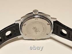 Vintage Rare Nice Diver Style Men's Swiss Mechanical Watch Seawatch 23 Jewels