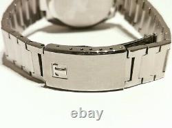 Vintage Rare Nice Tv Model Swiss Men's St. Steel Quartz Watch Tissot Seastar