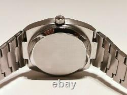 Vintage Rare Nice Tv Model Swiss Men's St. Steel Quartz Watch Tissot Seastar