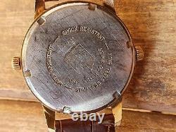 Vintage Rare Oris Dual Time Mechanical Movements Swiss Men's watch