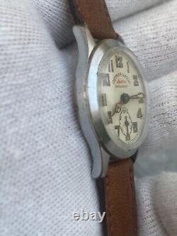Vintage Rare Ostara Military 17 Jewels Swiss Men's Watch