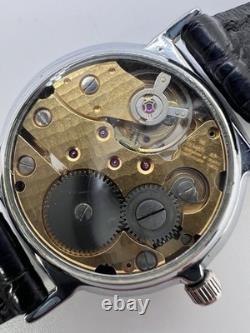 Vintage Rare RJW Skeleton Swiss Watch Manual Wind Classy Upscale Roman Numeral