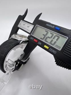 Vintage Rare RJW Skeleton Swiss Watch Manual Wind Classy Upscale Roman Numeral