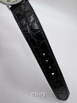 Vintage Rare RJW Skeleton Swiss Watch Manual Wind Classy Upscale Roman Numeral