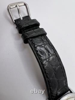 Vintage Rare RJW Skeleton Swiss Watch Manual Wind Classy Upscale Roman Numeral