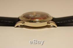 Vintage Rare Real Masonic Men's Swiss Gold Plated Automatic Watch Croton