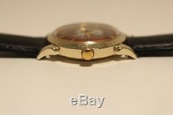 Vintage Rare Real Masonic Men's Swiss Gold Plated Automatic Watch Croton