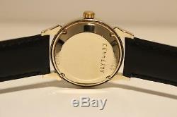 Vintage Rare Real Masonic Men's Swiss Gold Plated Automatic Watch Croton