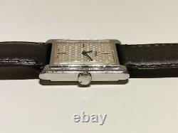 Vintage Rare Rectangular Tank Beautiful Swiss Men's Mechanical Watch Oris