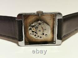 Vintage Rare Rectangular Tank Beautiful Swiss Men's Mechanical Watch Oris