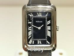 Vintage Rare Rectangular Tank Swiss Men's Ladies Mechanical Watch Habmann