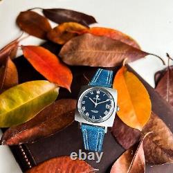 Vintage Rare Roamer Stringray Rotodate Automatic Swiss Mens Watch