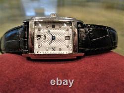 Vintage Rare Rotary LS42829/01 Swiss Reverso Style Case Textured Dial Watch