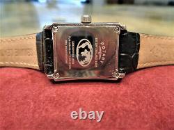 Vintage Rare Rotary LS42829/01 Swiss Reverso Style Case Textured Dial Watch