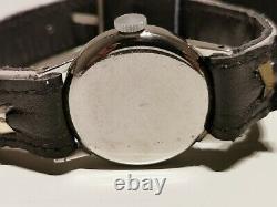 Vintage Rare Small St. Steel Ww2 Era Swiss 28.5mm Men's Mechanical Watch Omega