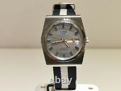 Vintage Rare Sport Swiss Men's All Stainless Steel Automatic Watch Oris Star