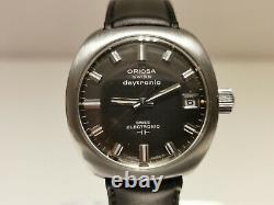 Vintage Rare Sport Swiss Men's Quartz Watch Oriosa Daytronic /mov. Esa 13j