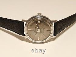 Vintage Rare St. Steel Men's Swiss Automatic Watch Luzgeneve Superautomatic 25j