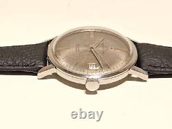 Vintage Rare St. Steel Men's Swiss Automatic Watch Luzgeneve Superautomatic 25j