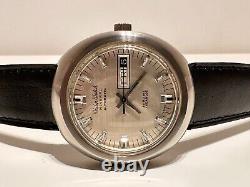 Vintage Rare Stainless Steel Men's Swiss Automatic Watch Philip Watch Mineral